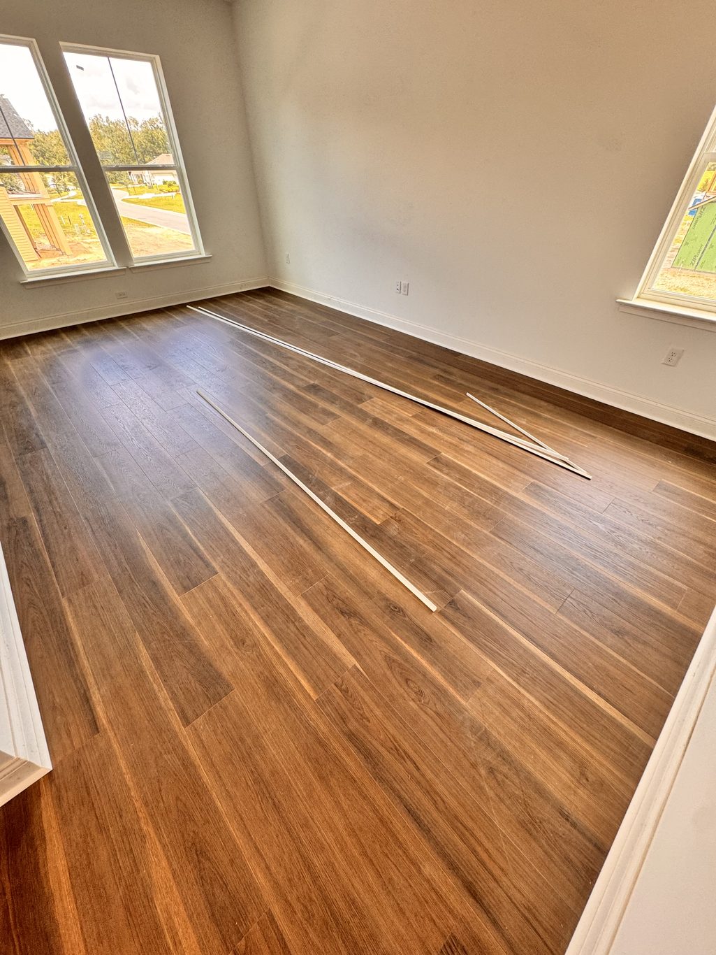 Bedroom upgrade flooring