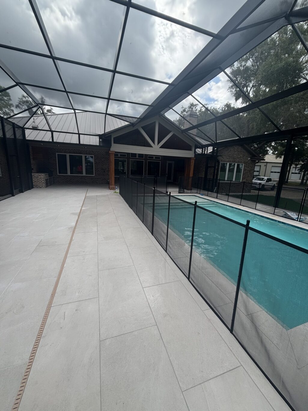 Pool Paver Install