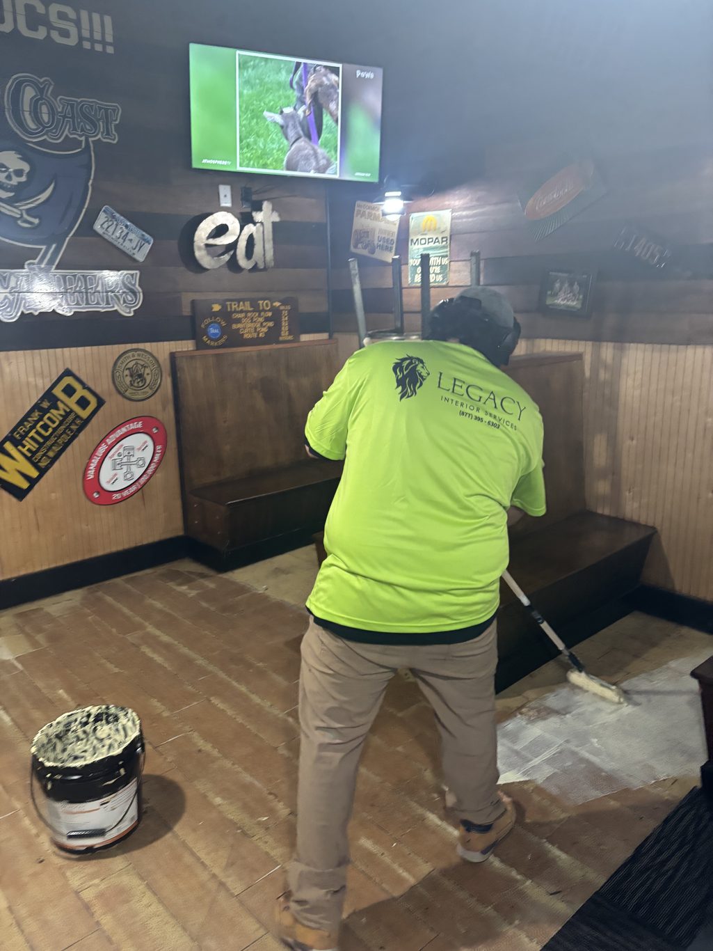 Floor Prep before Carpet Install