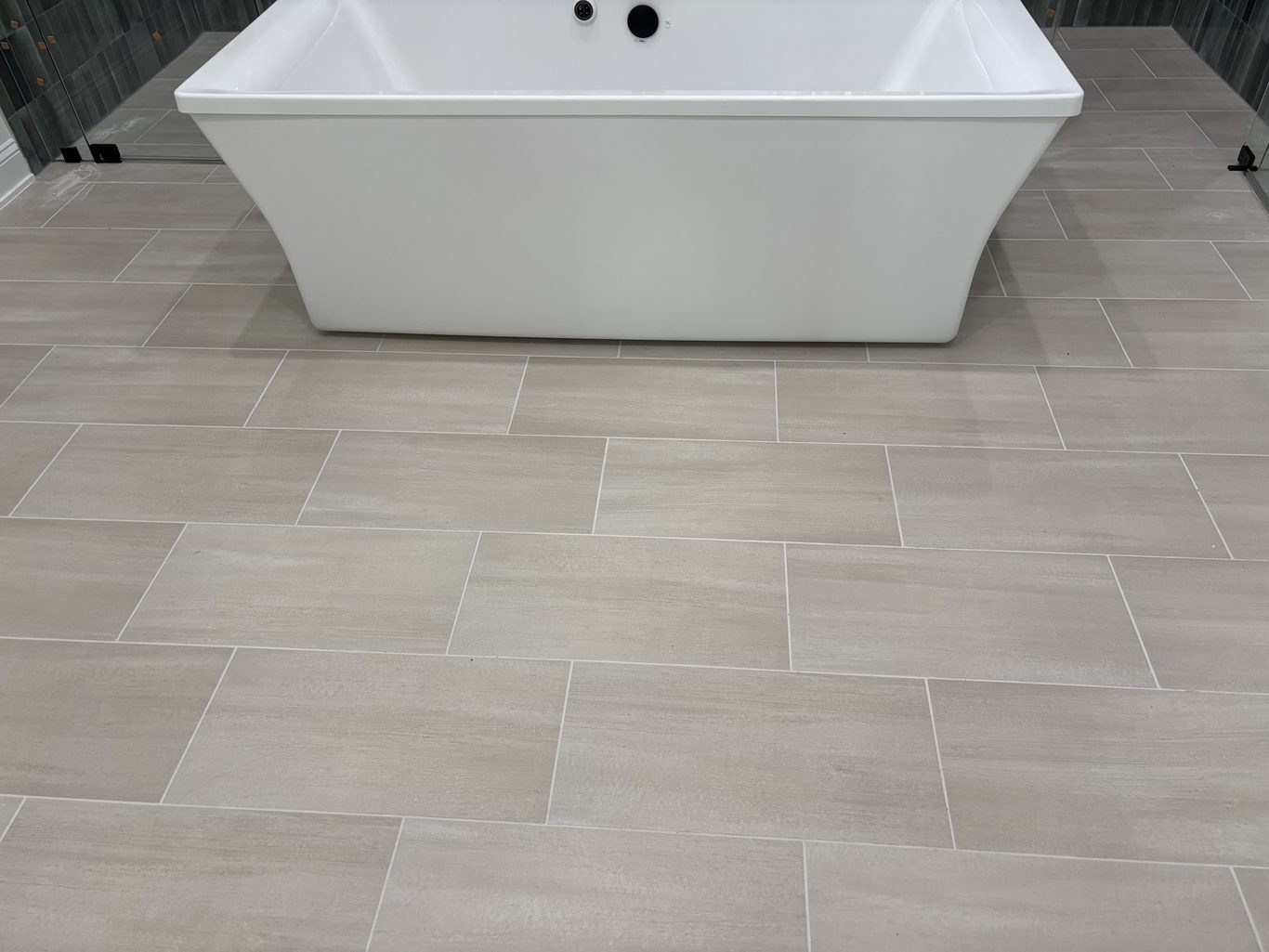 Custom Garden soaking tub Install 