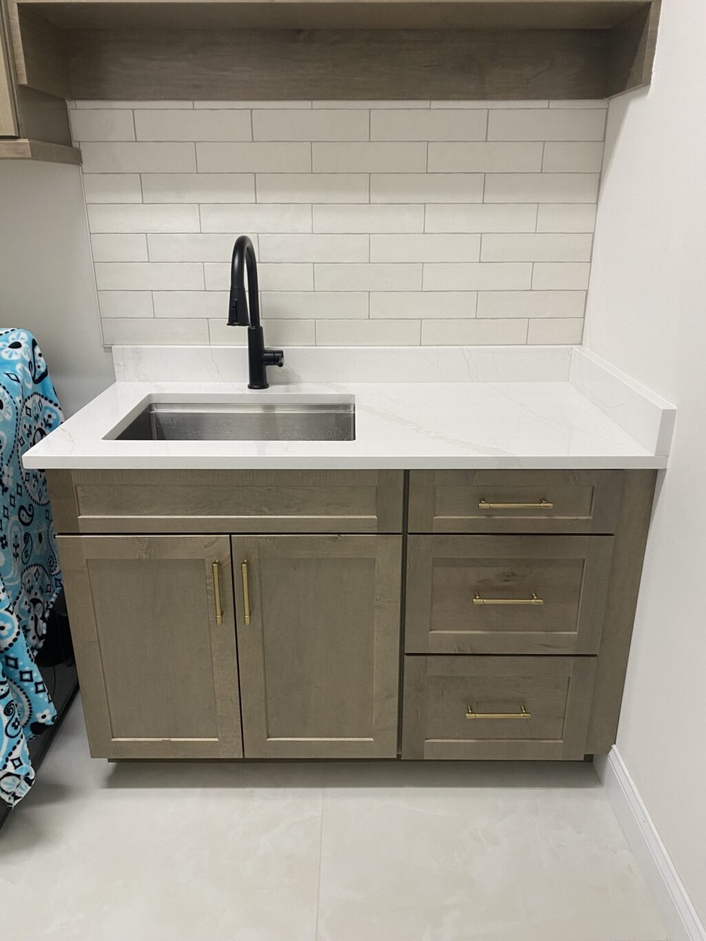 Back Splash Install