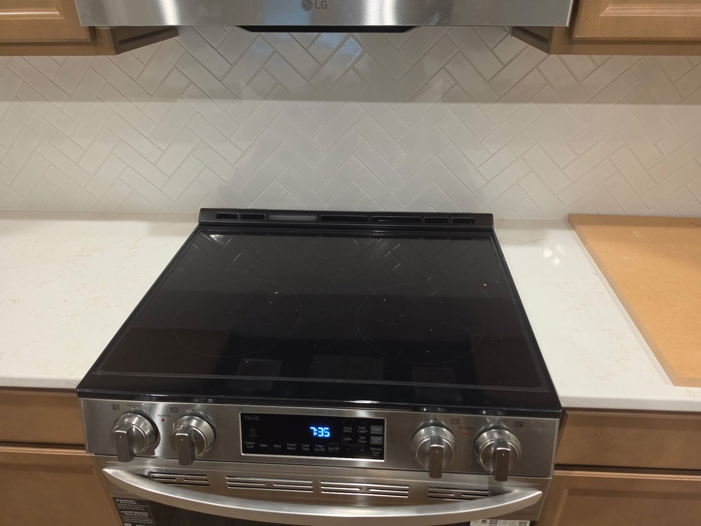 Install custom Stove after Kitchen Remodel 